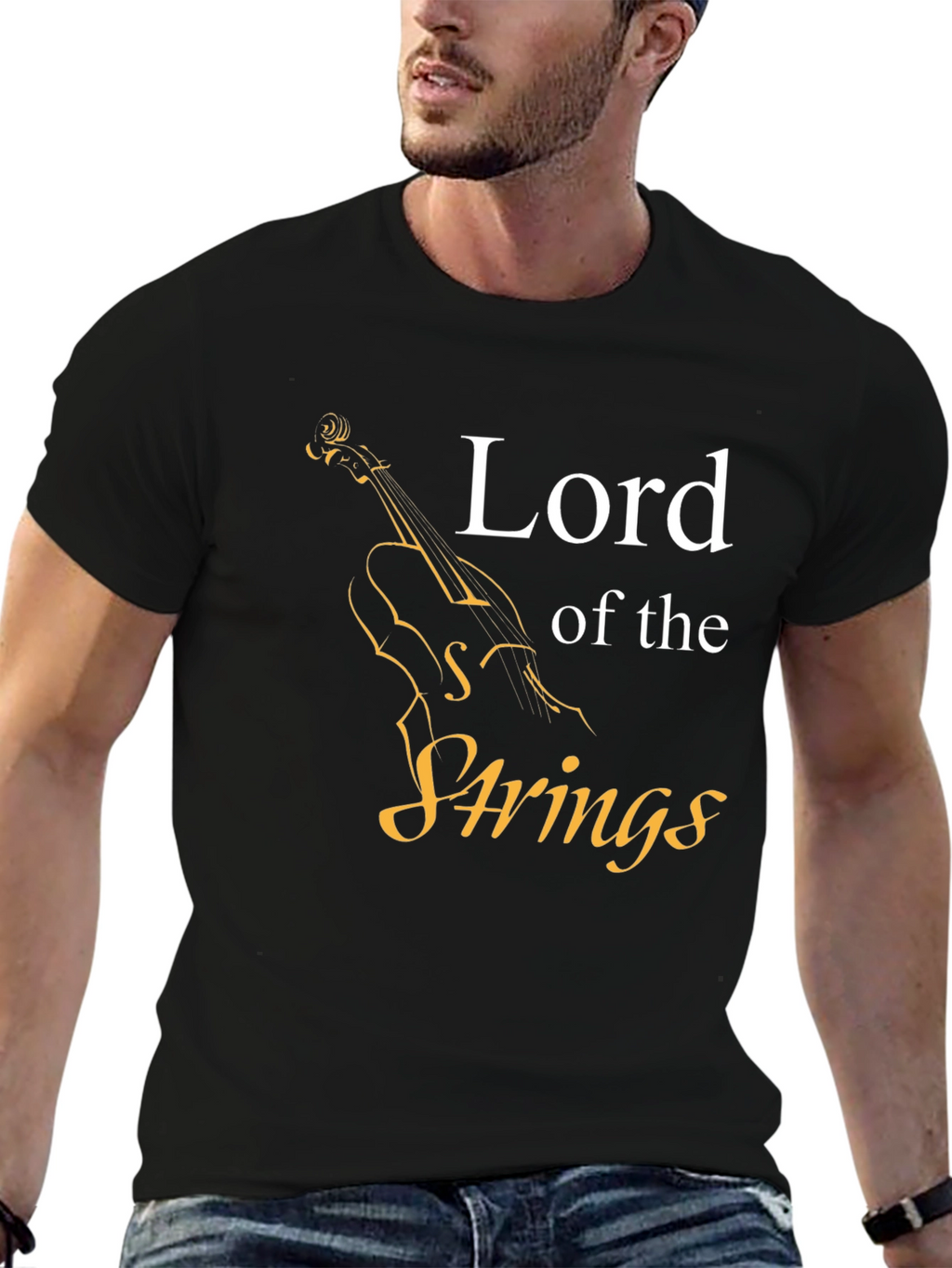 Lord of the Strings T-Shirt - Musician Apparel