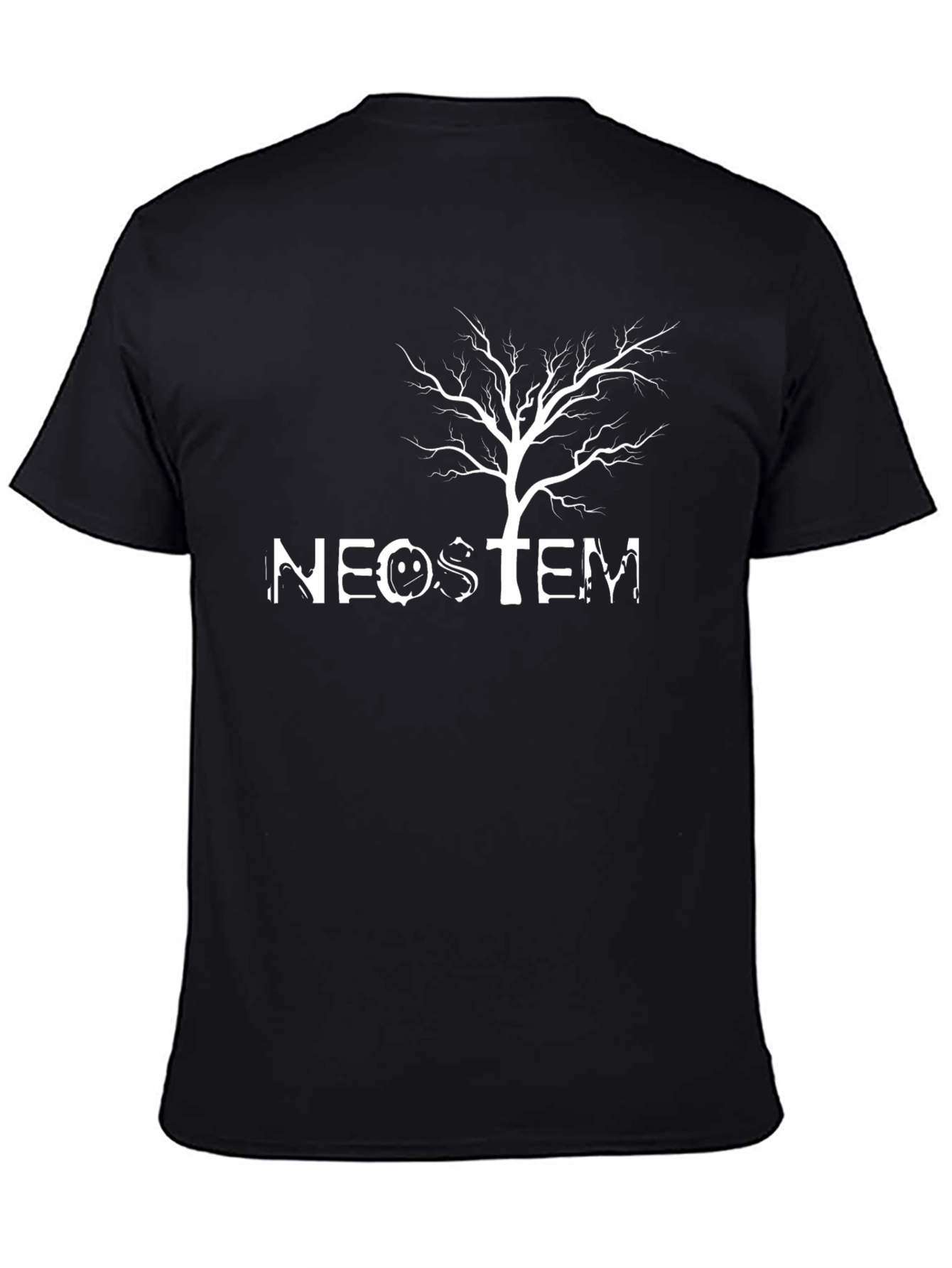 NEOSTEM Tree Graphic Black T-Shirt