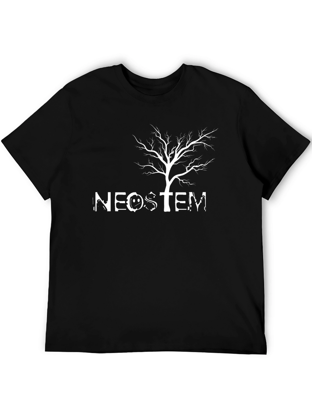 NEOSTEM Tree Graphic Black T-Shirt