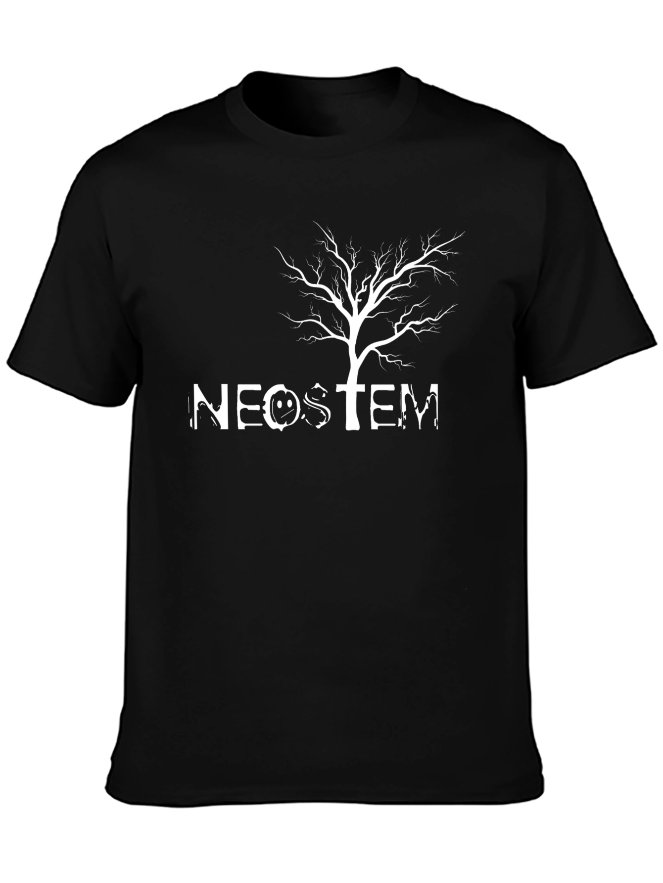 NEOSTEM Tree Graphic Black T-Shirt