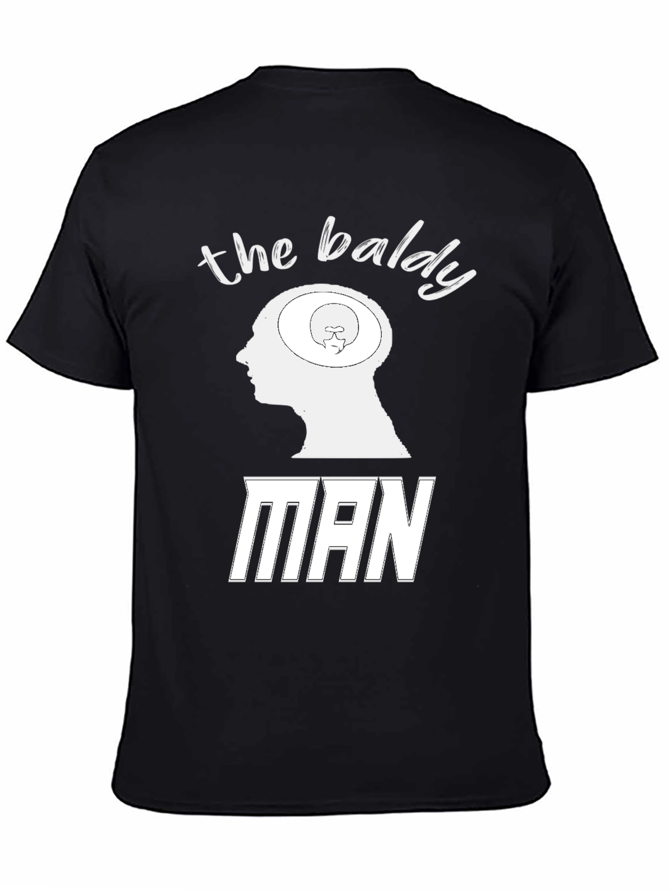 The Baldy Man Graphic Tee - Funny Novelty Shirt