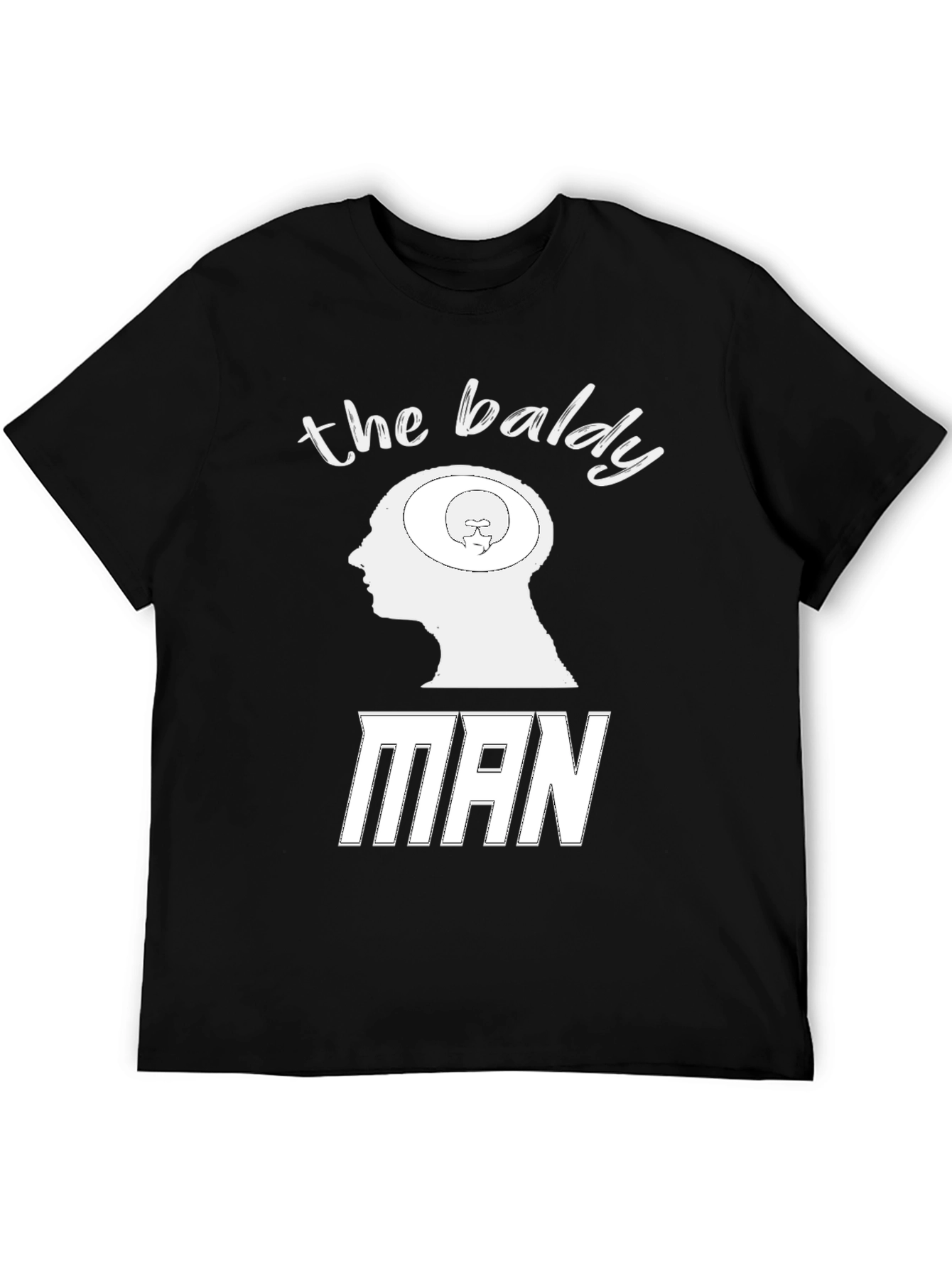 The Baldy Man Graphic Tee - Funny Novelty Shirt