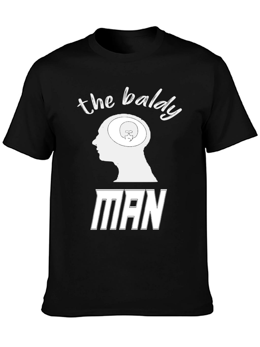 The Baldy Man Graphic Tee - Funny Novelty Shirt