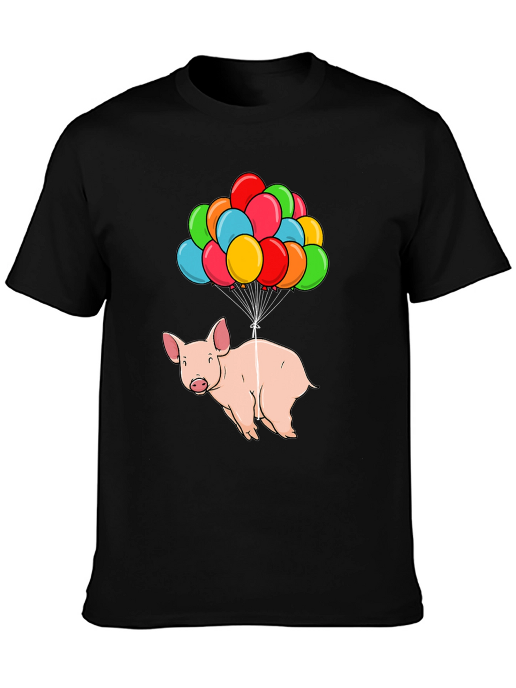 Flying Pig T-Shirt - Balloon Animal Graphic Tee