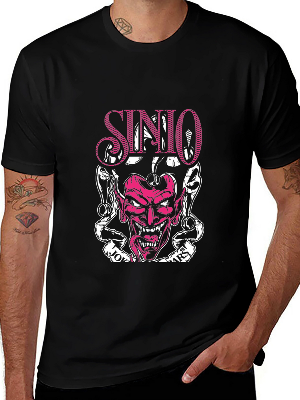 Sinio Jokers T-Shirt - Black