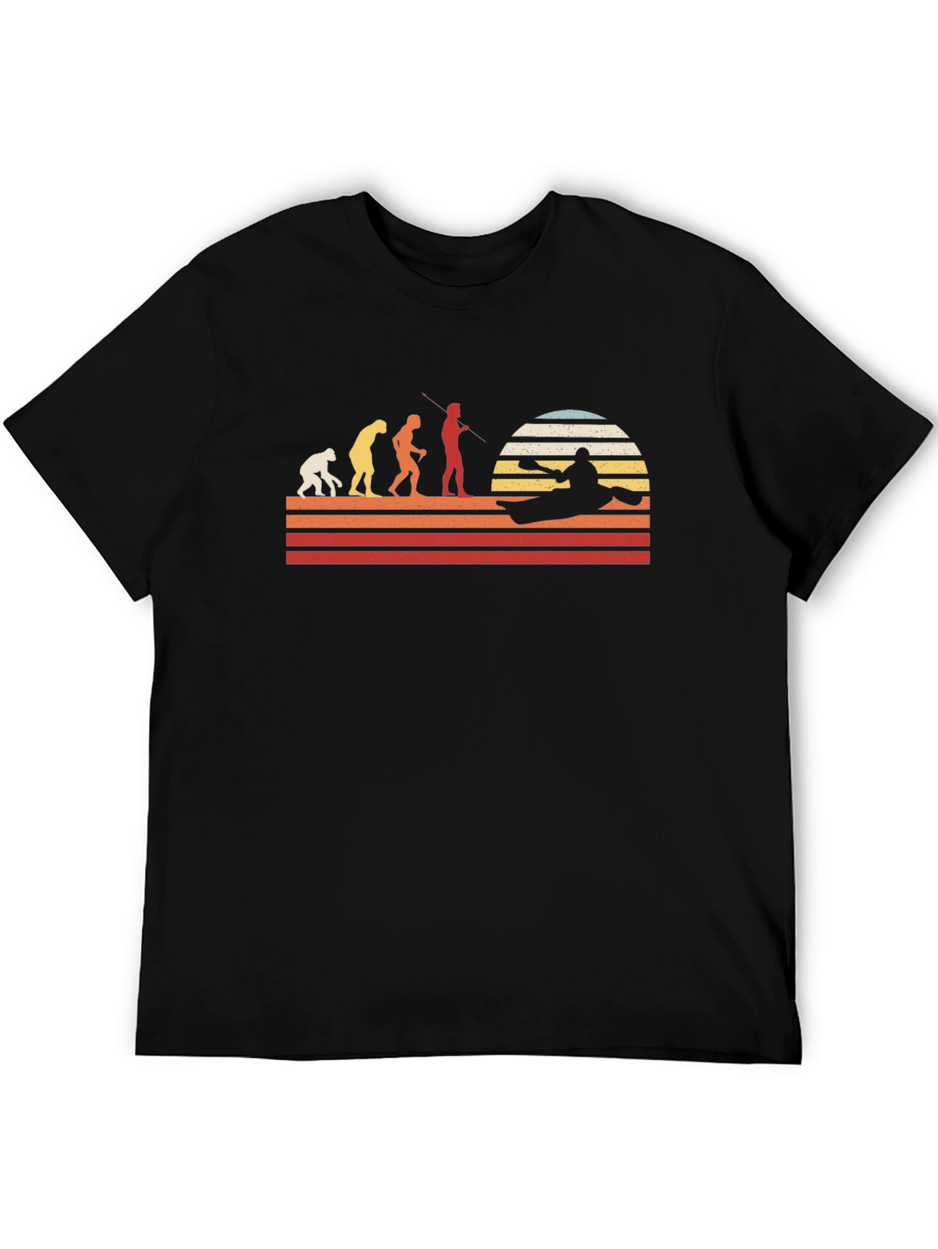 Kayak Evolution Graphic Tee - Paddler T-Shirt