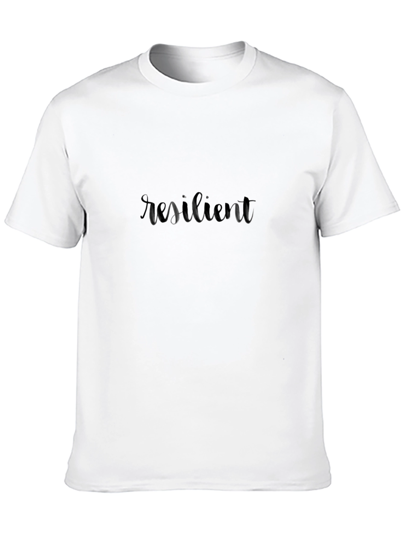 Resilient Black Graphic Tee