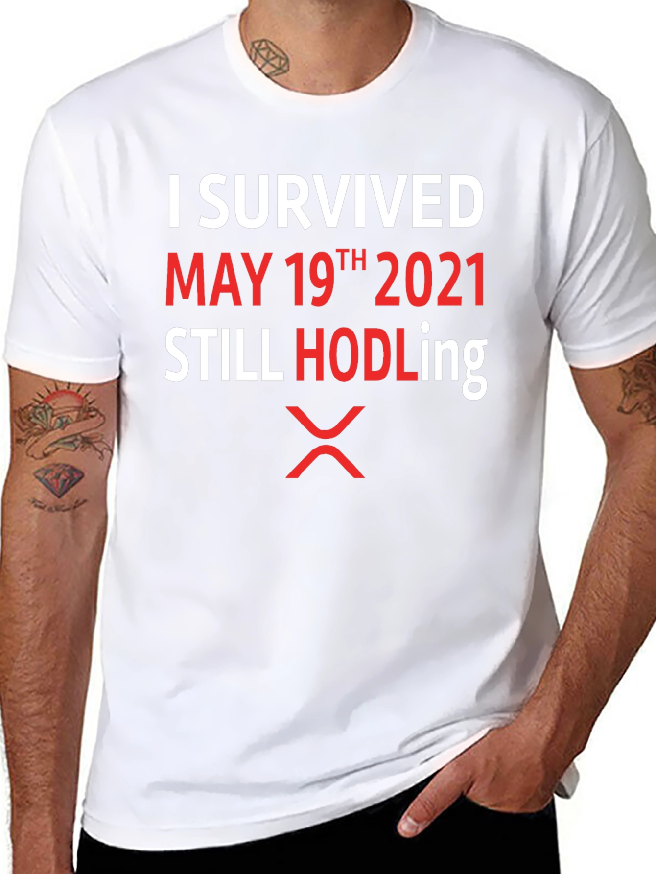 I Survived May 19th 2021 HODLing XRP T-Shirt