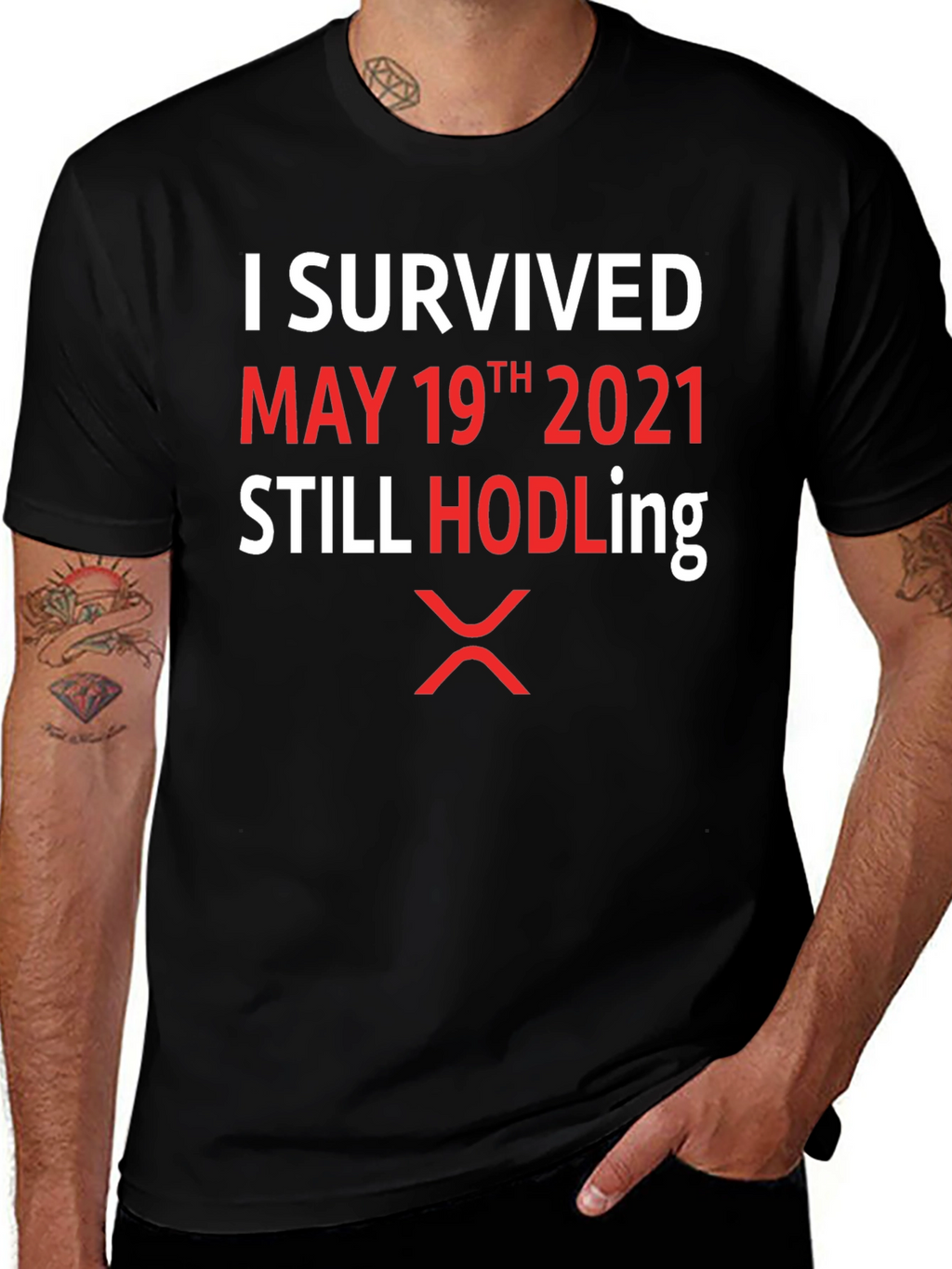 I Survived May 19th 2021 HODLing XRP T-Shirt