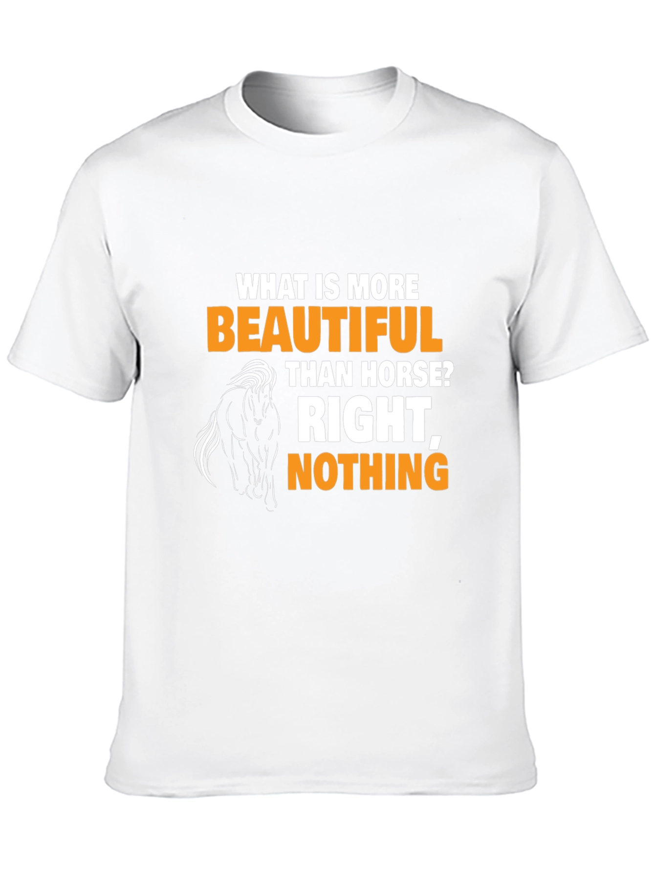 Horse Lover Graphic Tee - Right Nothing!