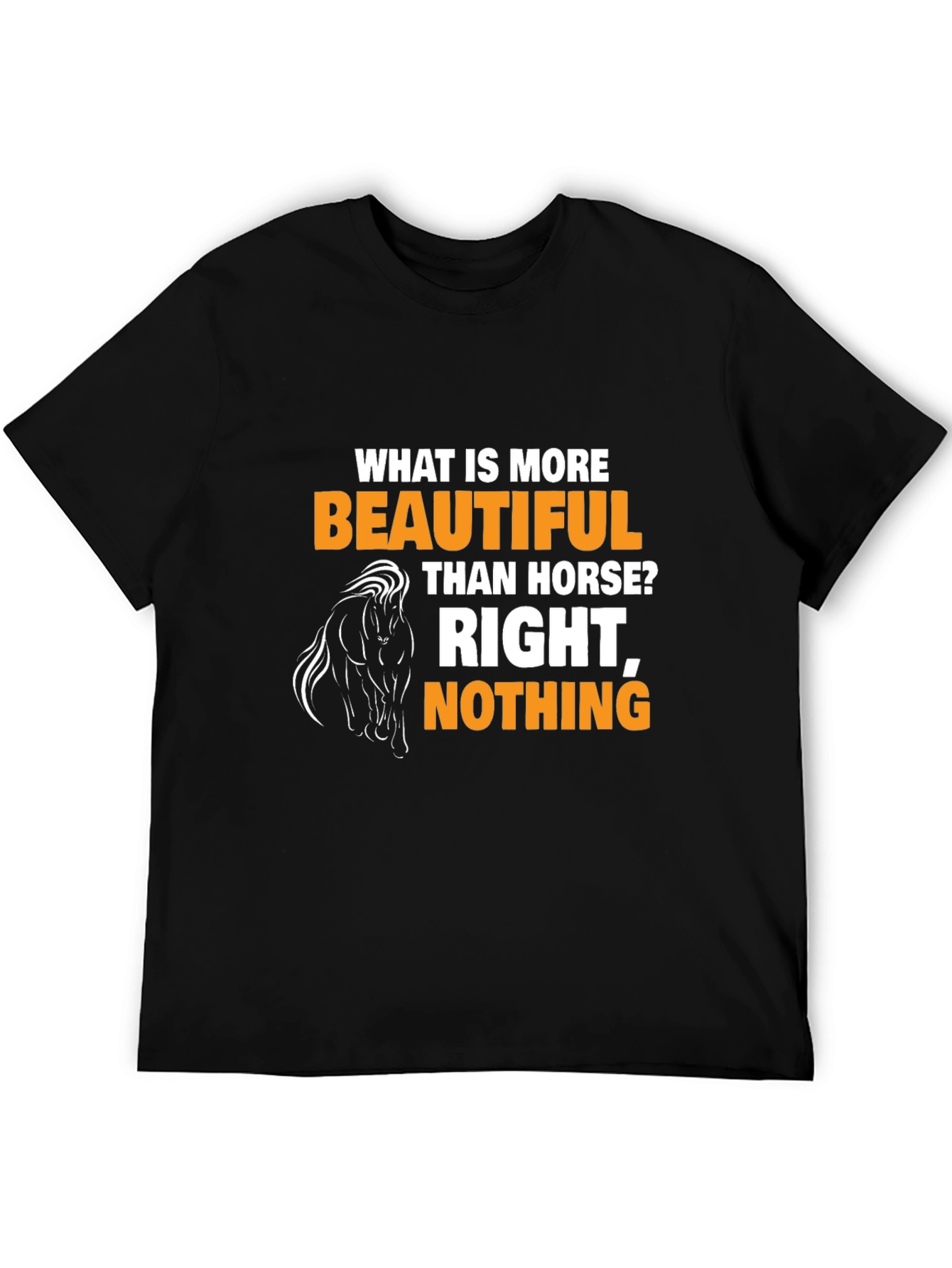 Horse Lover Graphic Tee - Right Nothing!
