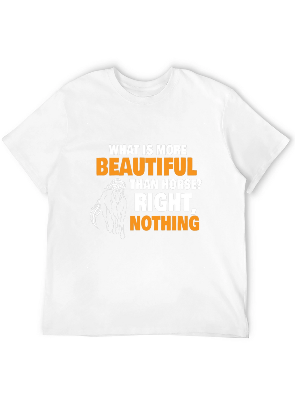 Horse Lover Graphic Tee - Right Nothing!
