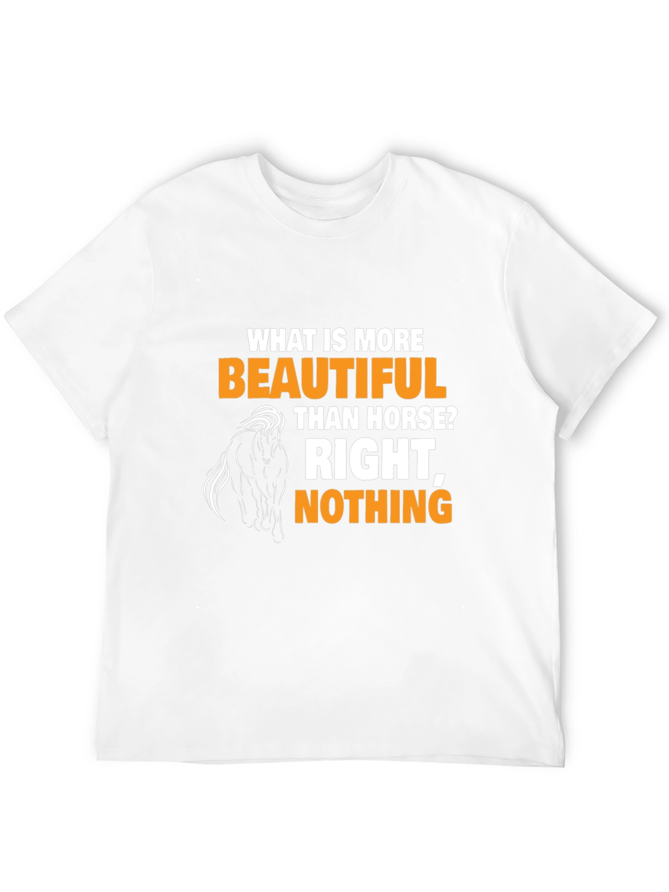 Horse Lover Graphic Tee - Right Nothing!