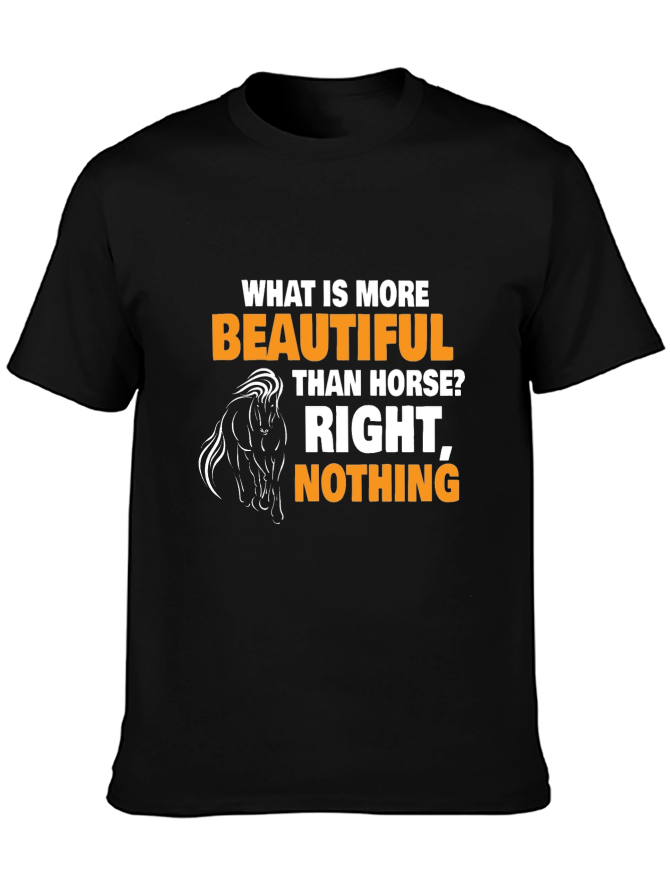 Horse Lover Graphic Tee - Right Nothing!