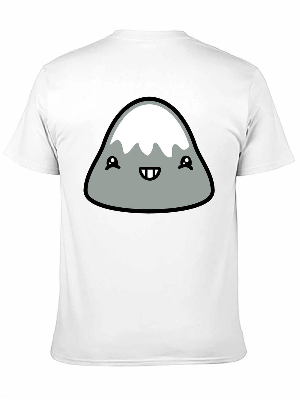 Cute Mountain Graphic Tee - Black T-Shirt