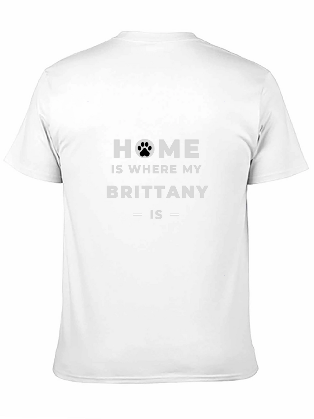 Home is Where My Brittany is T-Shirt