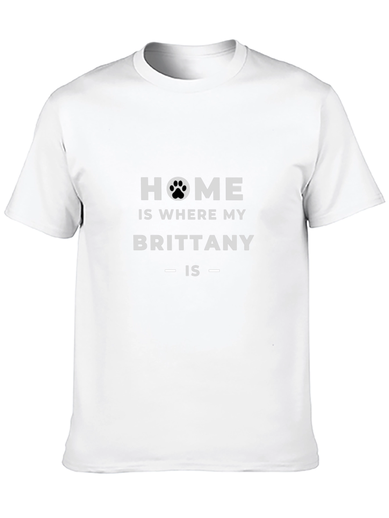 Home is Where My Brittany is T-Shirt