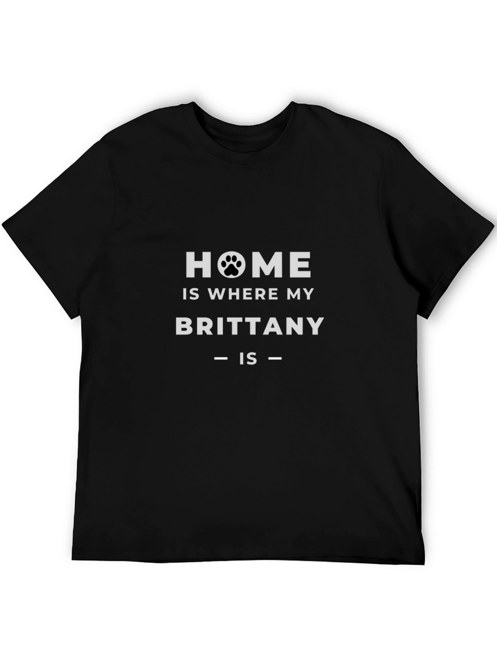 Home is Where My Brittany is T-Shirt
