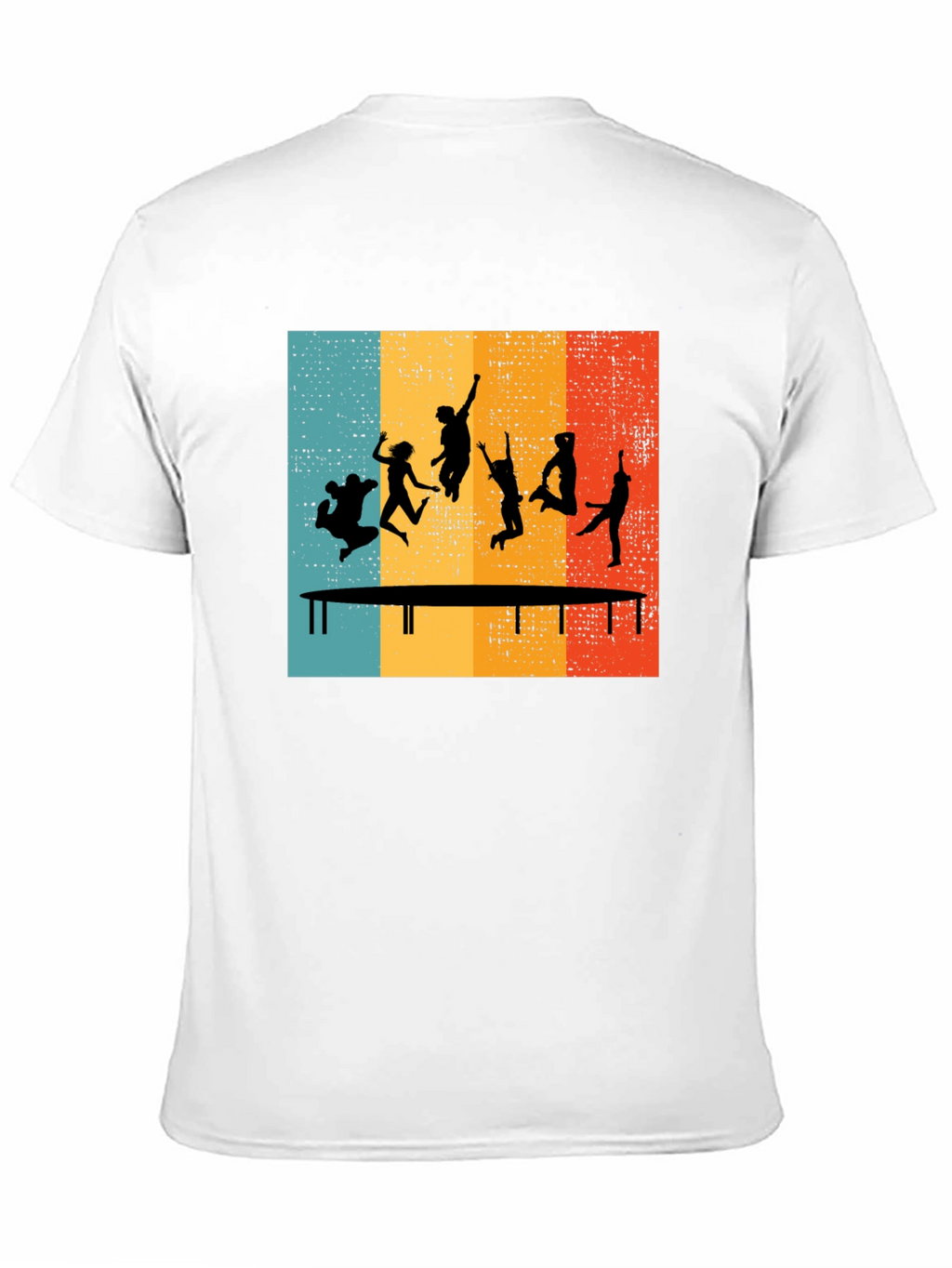 Retro Trampoline Jumping T-Shirt