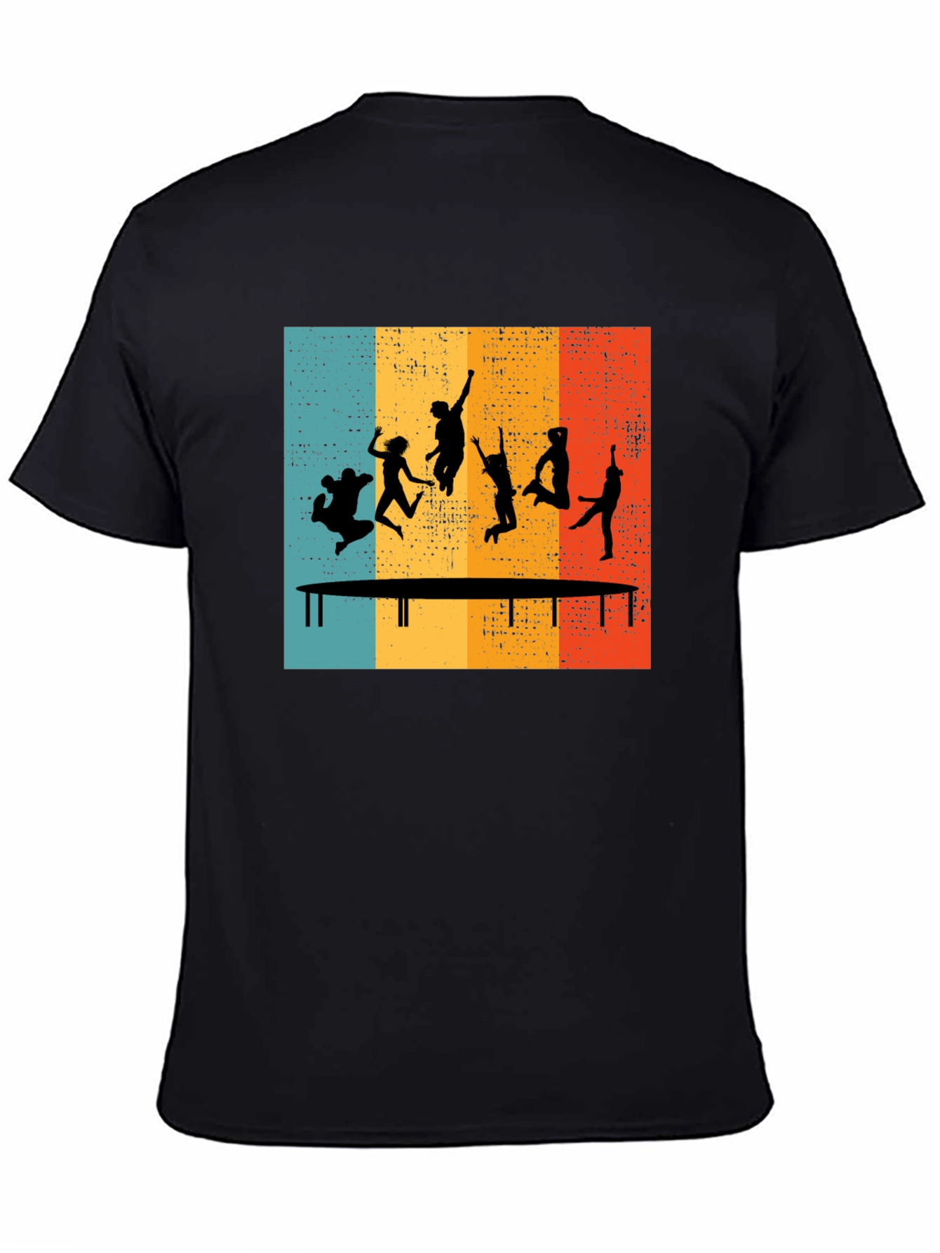 Retro Trampoline Jumping T-Shirt