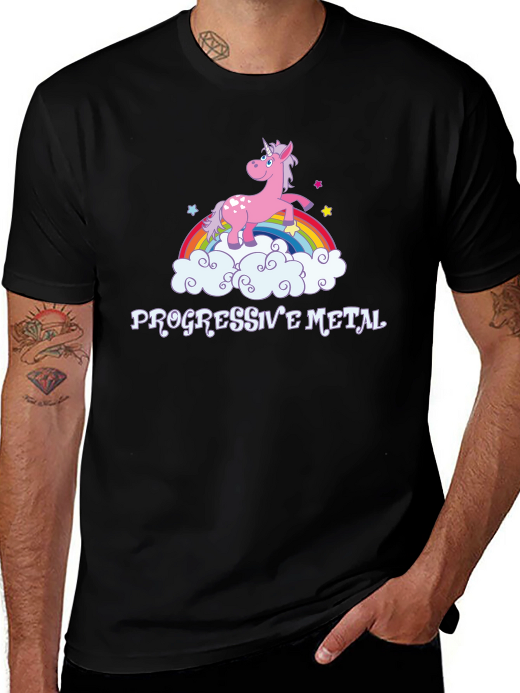 Progressive Metal Unicorn T-Shirt