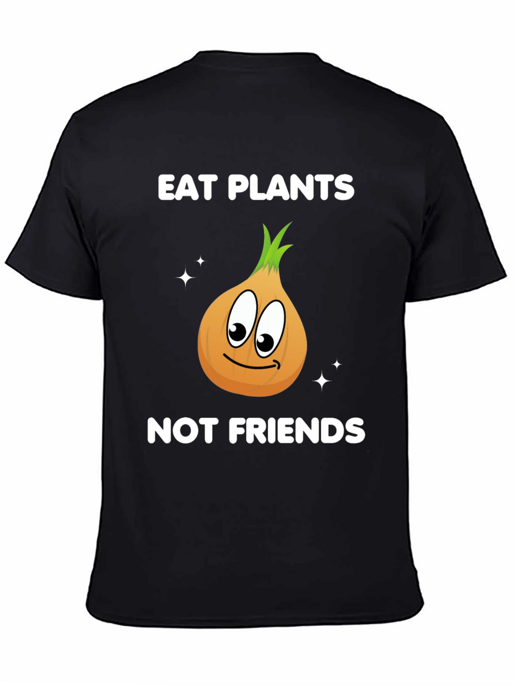 Eat Plants Not Friends Vegan Graphic T-Shirt
