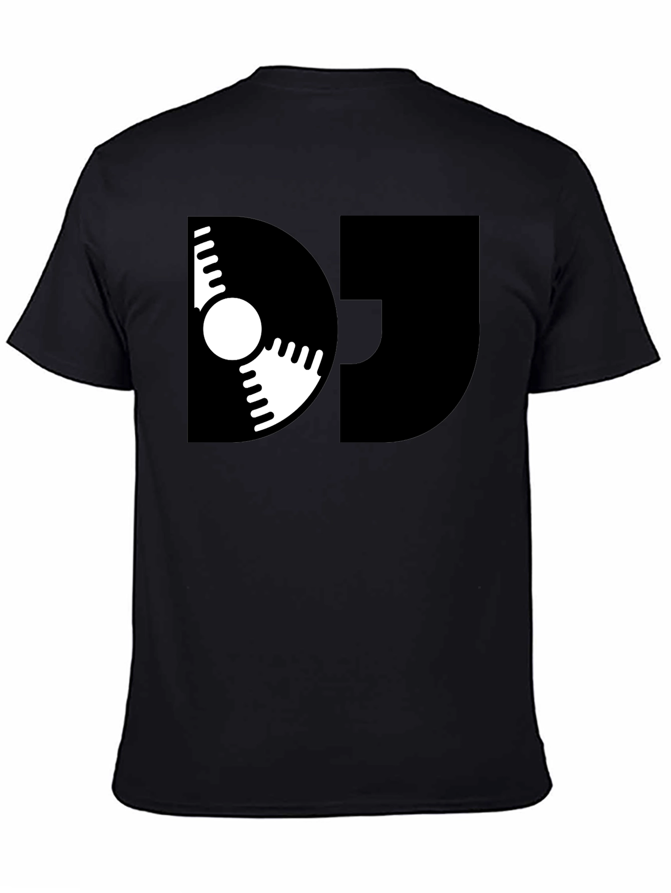 DJ Graphic Tee - Vinyl Record Design