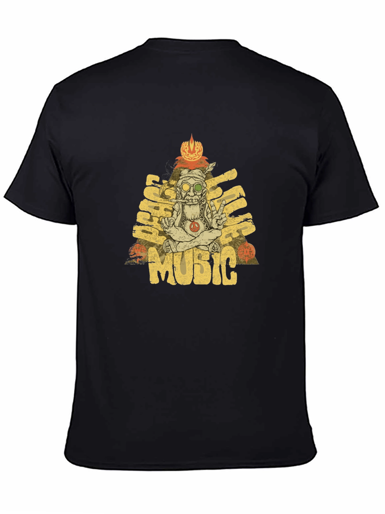 Black Hippie Music T-Shirt