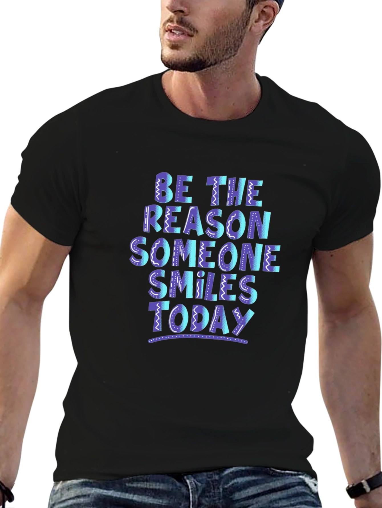 Inspirational Graphic Tee - Be the Reason Someone Smiles