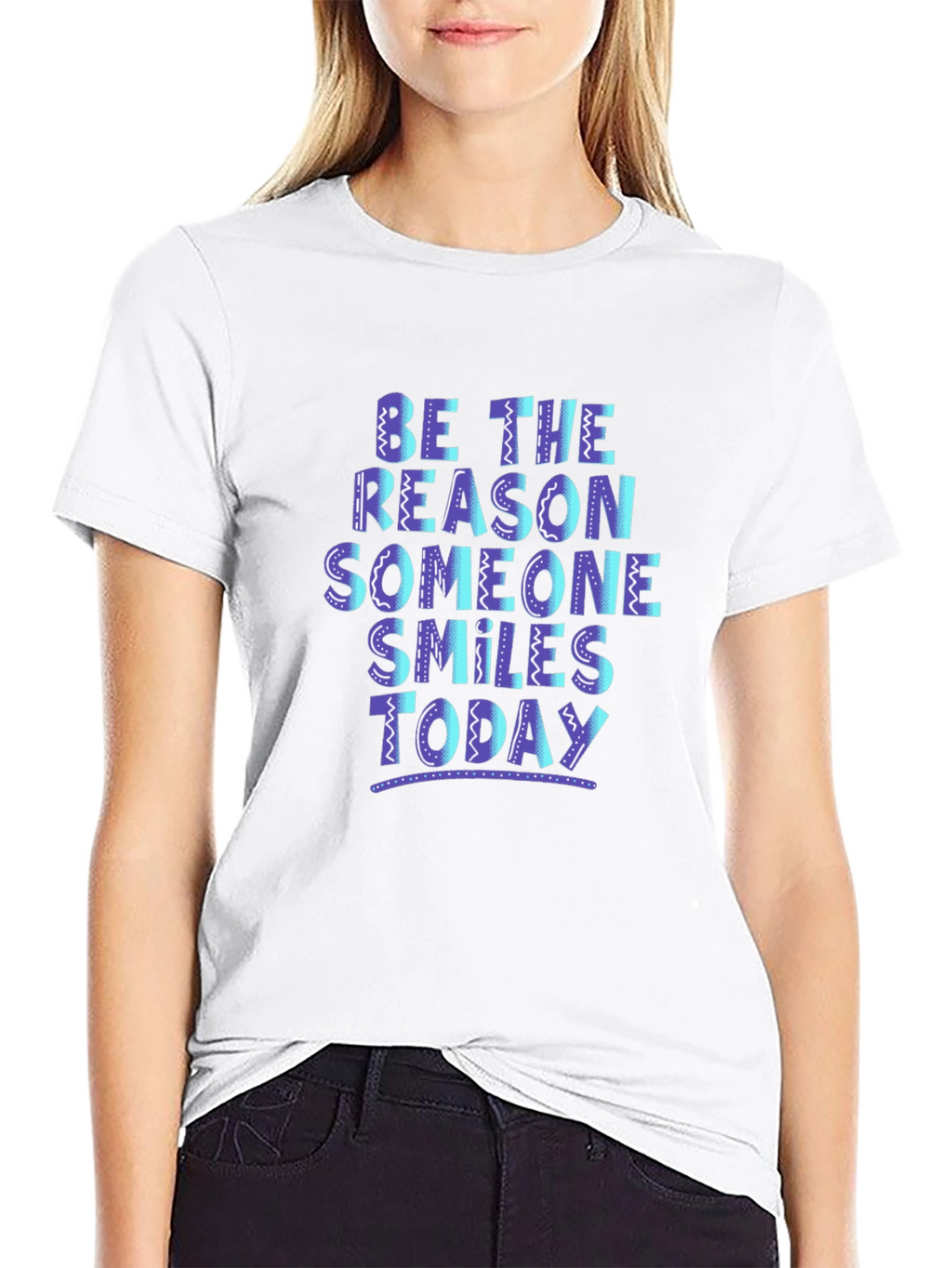 Inspirational Graphic Tee - Be the Reason Someone Smiles