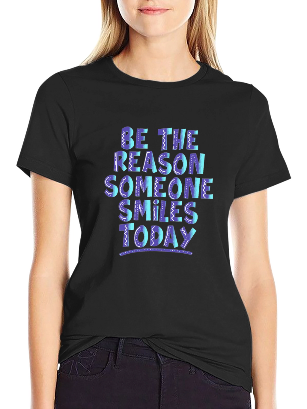 Inspirational Graphic Tee - Be the Reason Someone Smiles