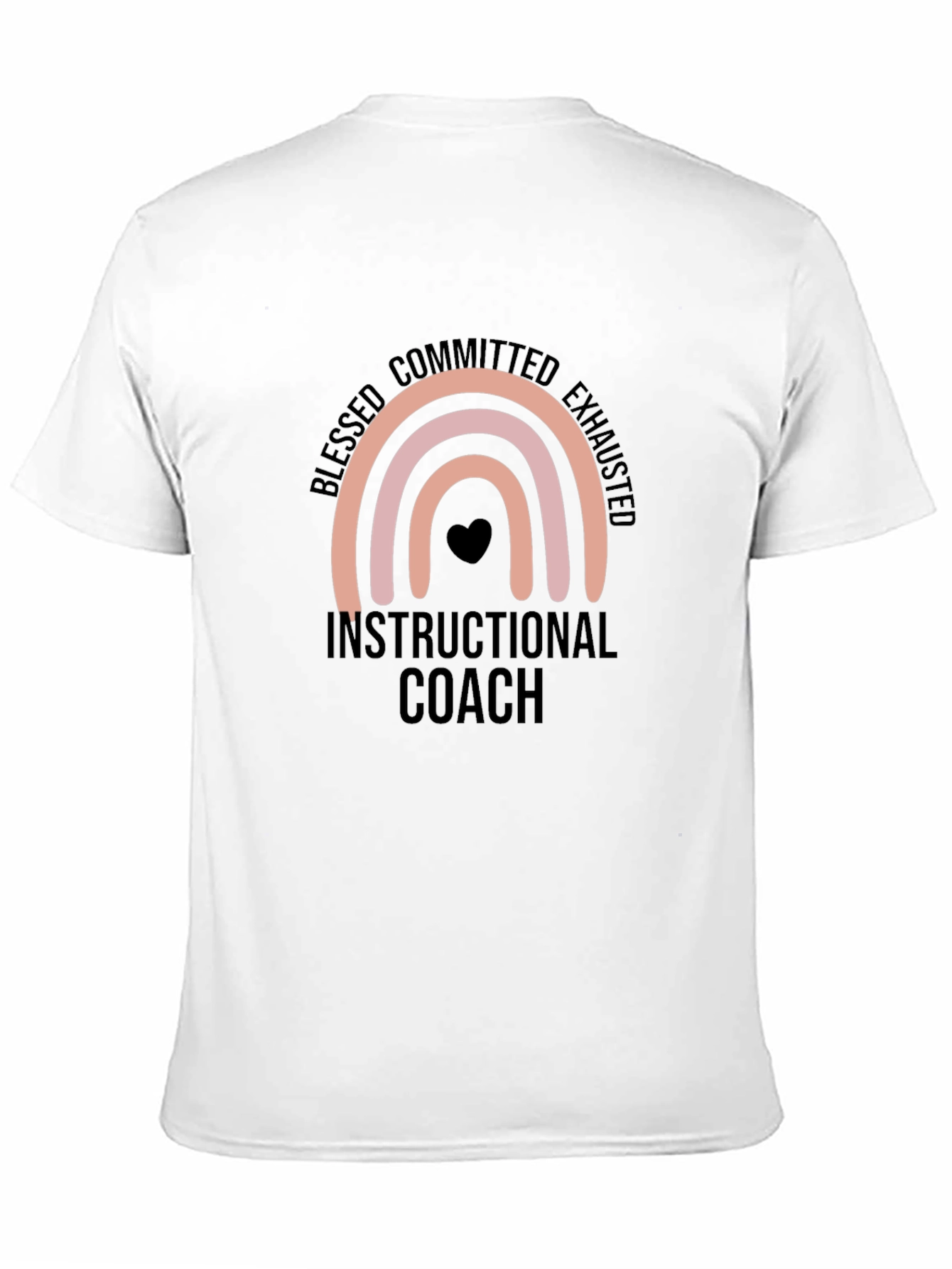 Blessed Instructional Coach Black T-Shirt