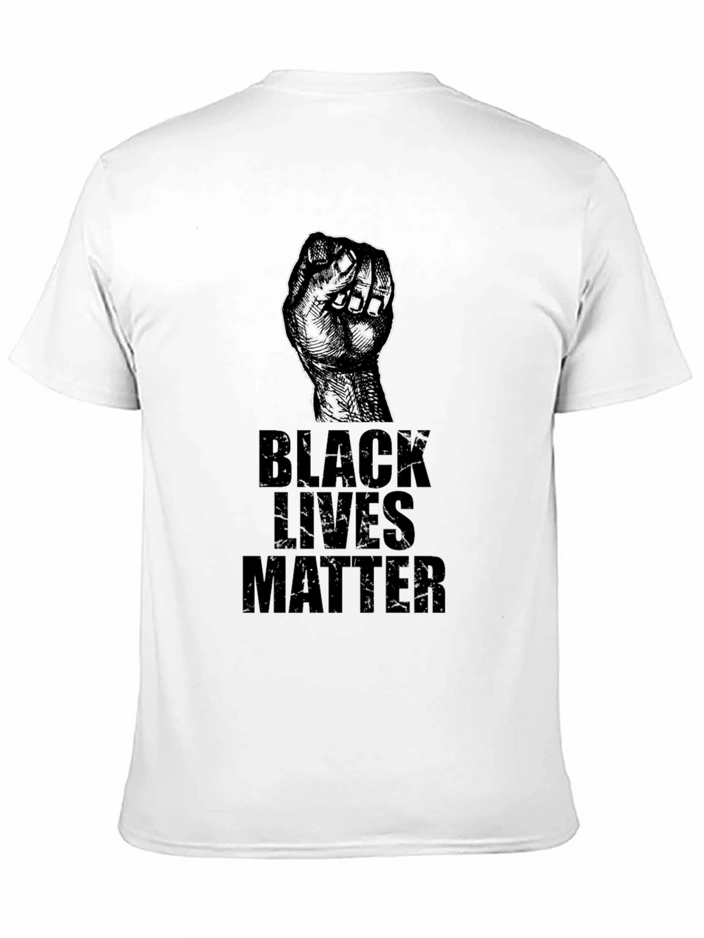 Black Lives Matter Fist Graphic Tee