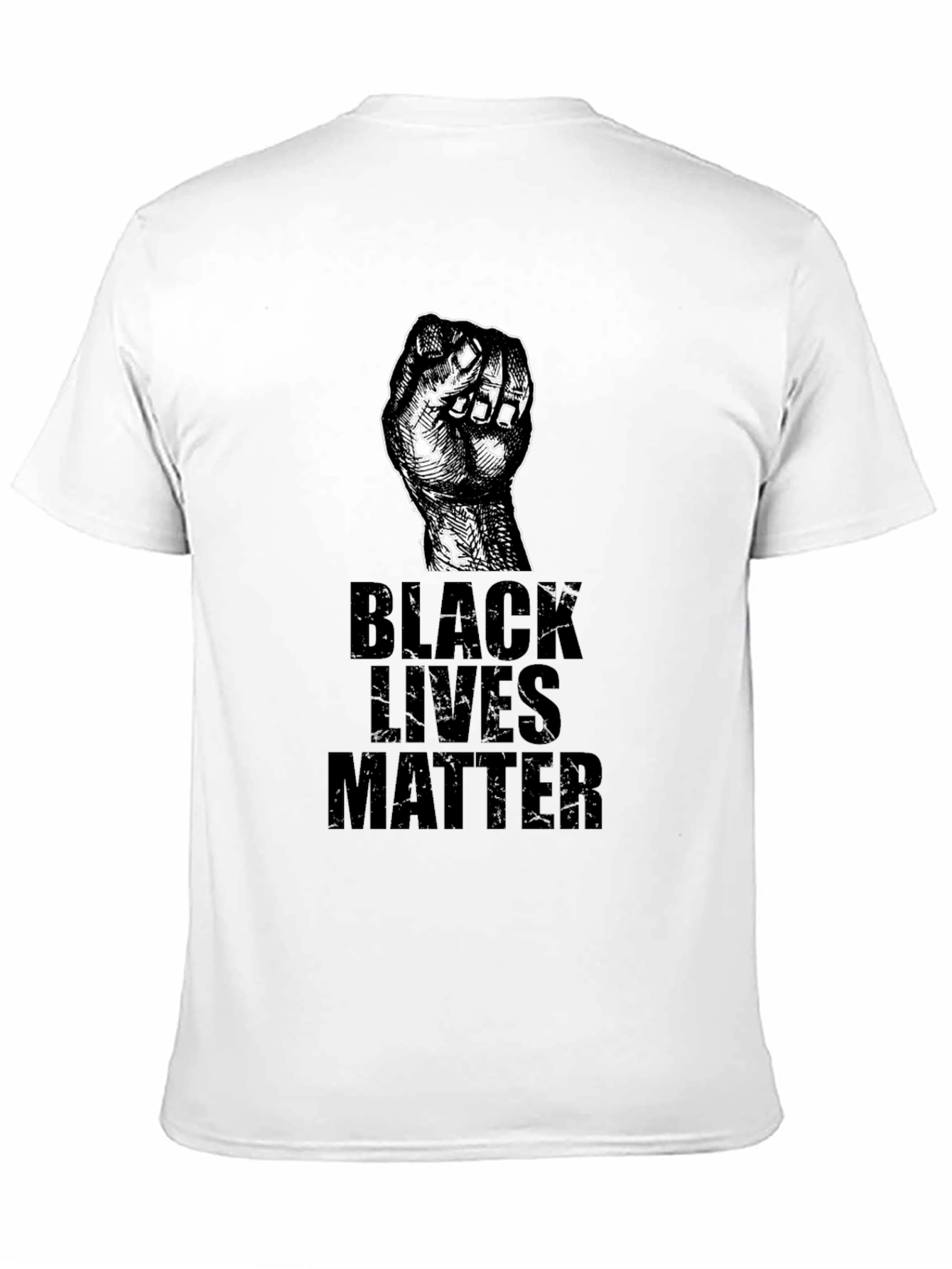Black Lives Matter Fist Graphic Tee