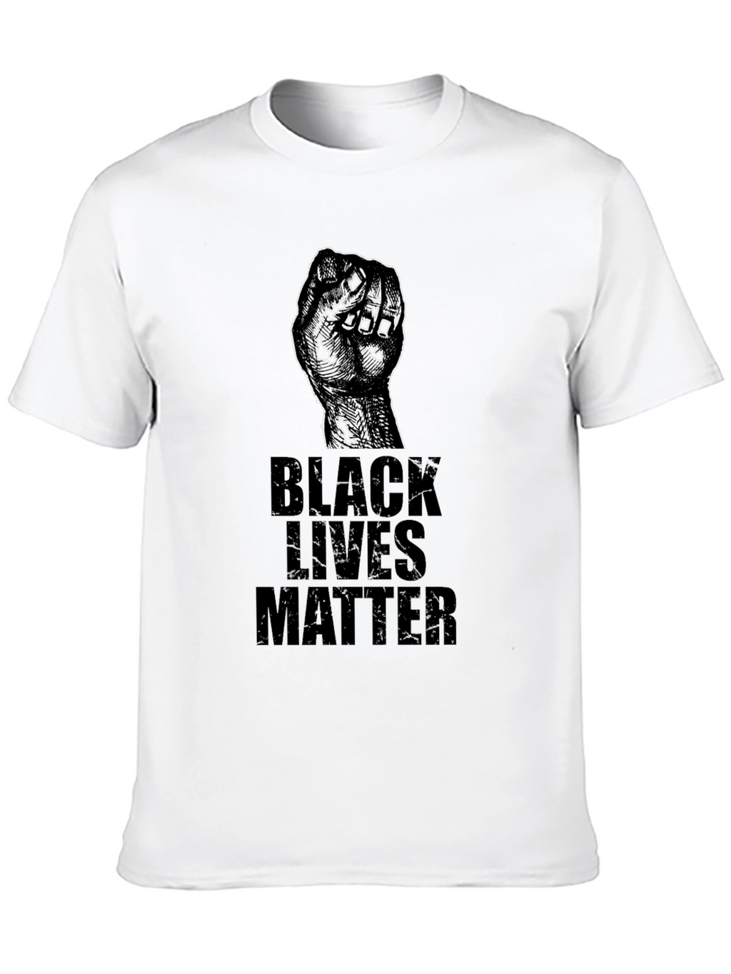 Black Lives Matter Fist Graphic Tee
