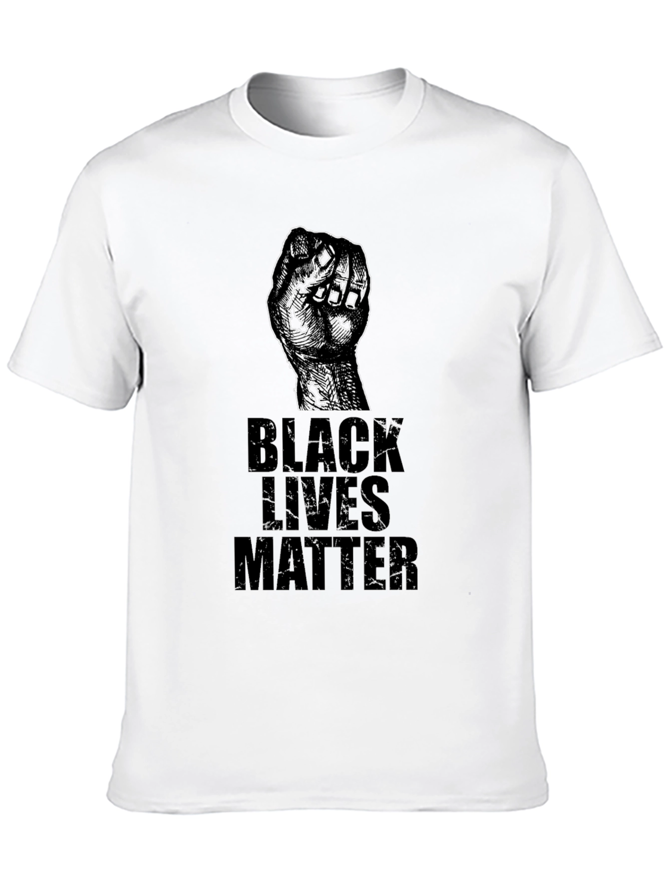 Black Lives Matter Fist Graphic Tee