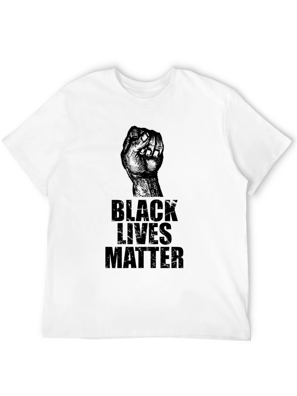Black Lives Matter Fist Graphic Tee