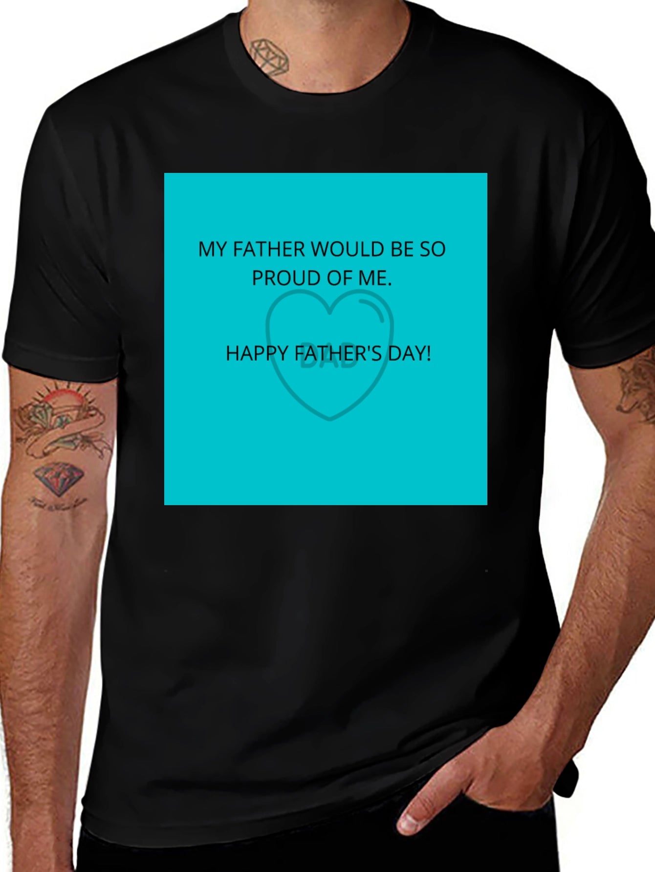 Fathers Day Tee: Proud of Me