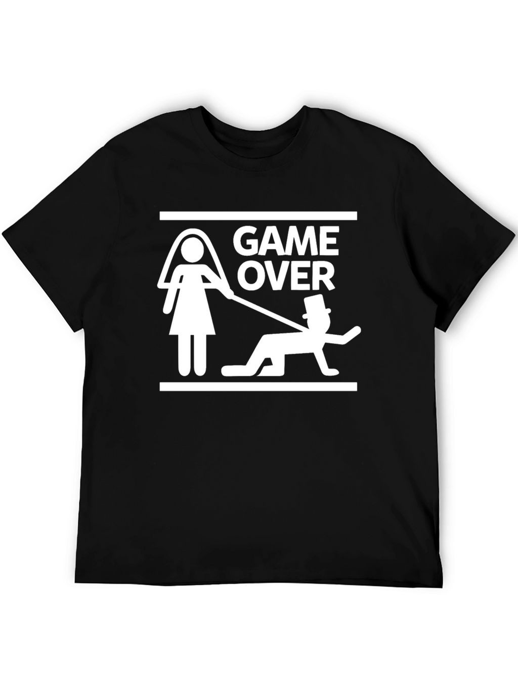 Game Over Groom Graphic T-Shirt