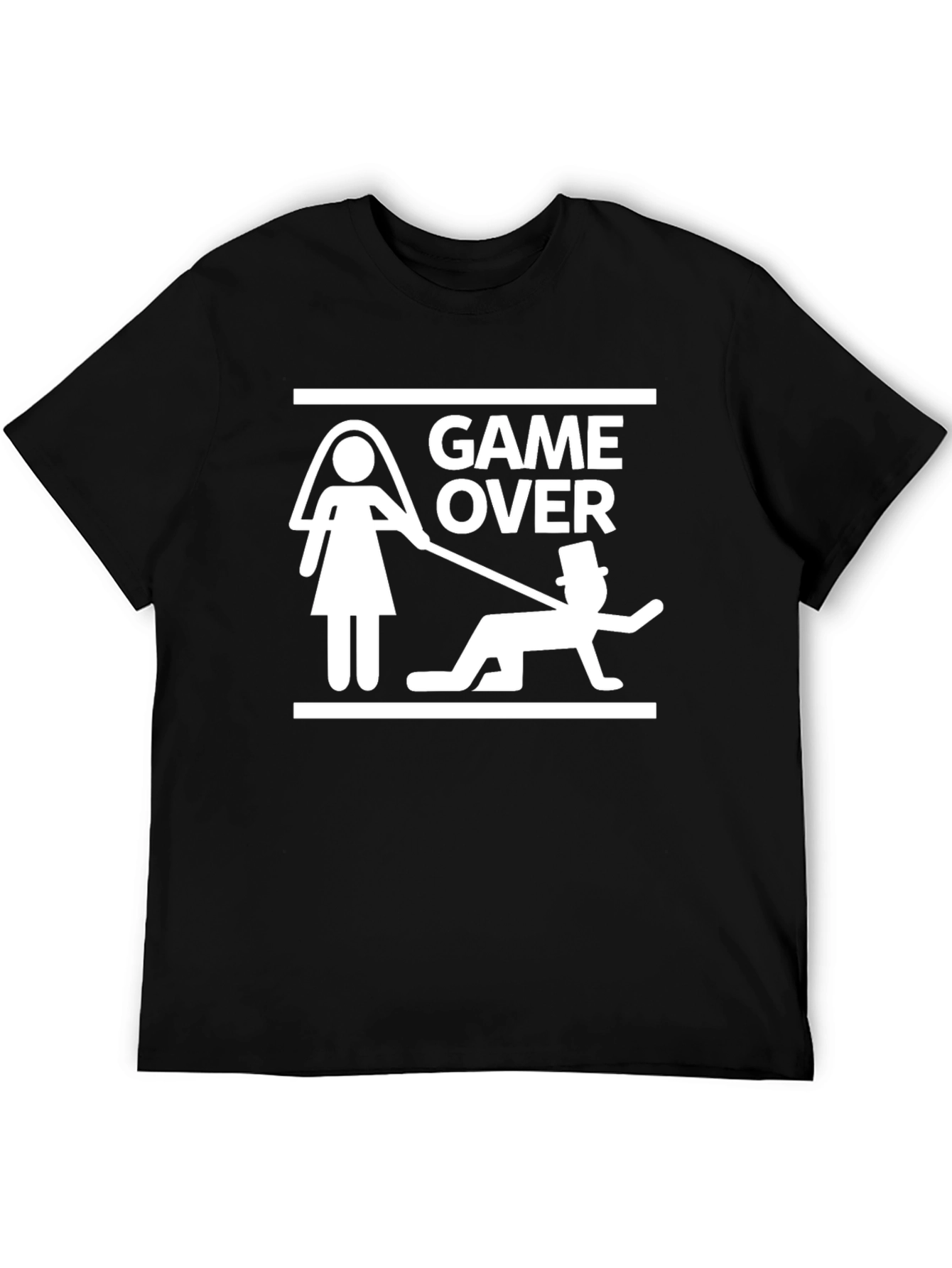Game Over Groom Graphic T-Shirt