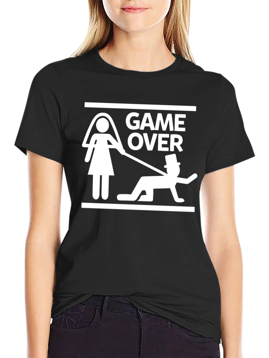 Game Over Groom Graphic T-Shirt