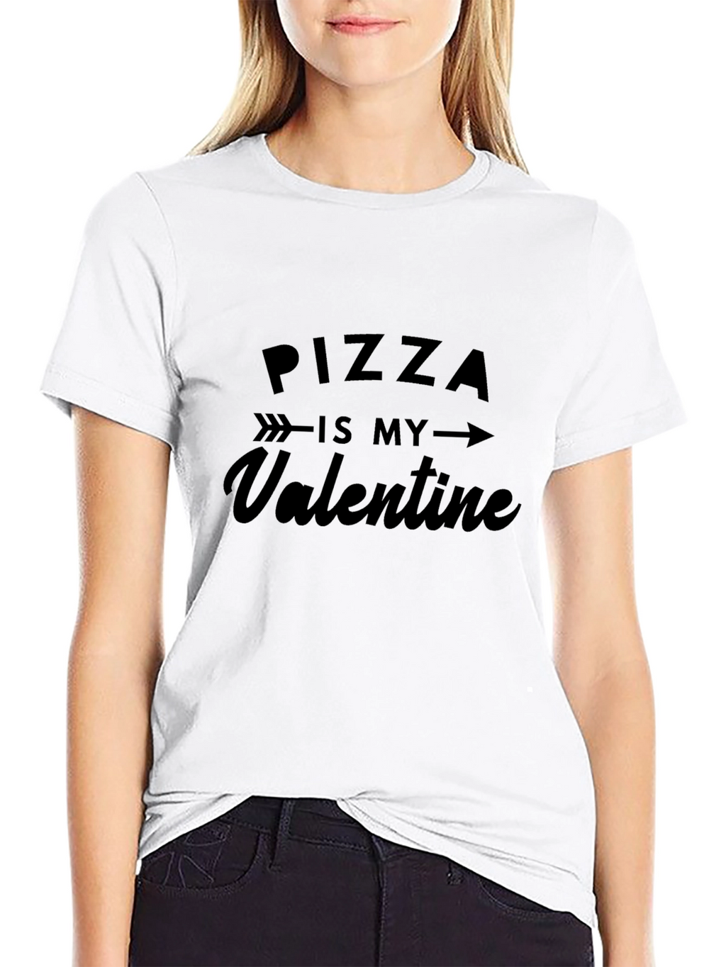 Pizza is My Valentine - Graphic T-Shirt