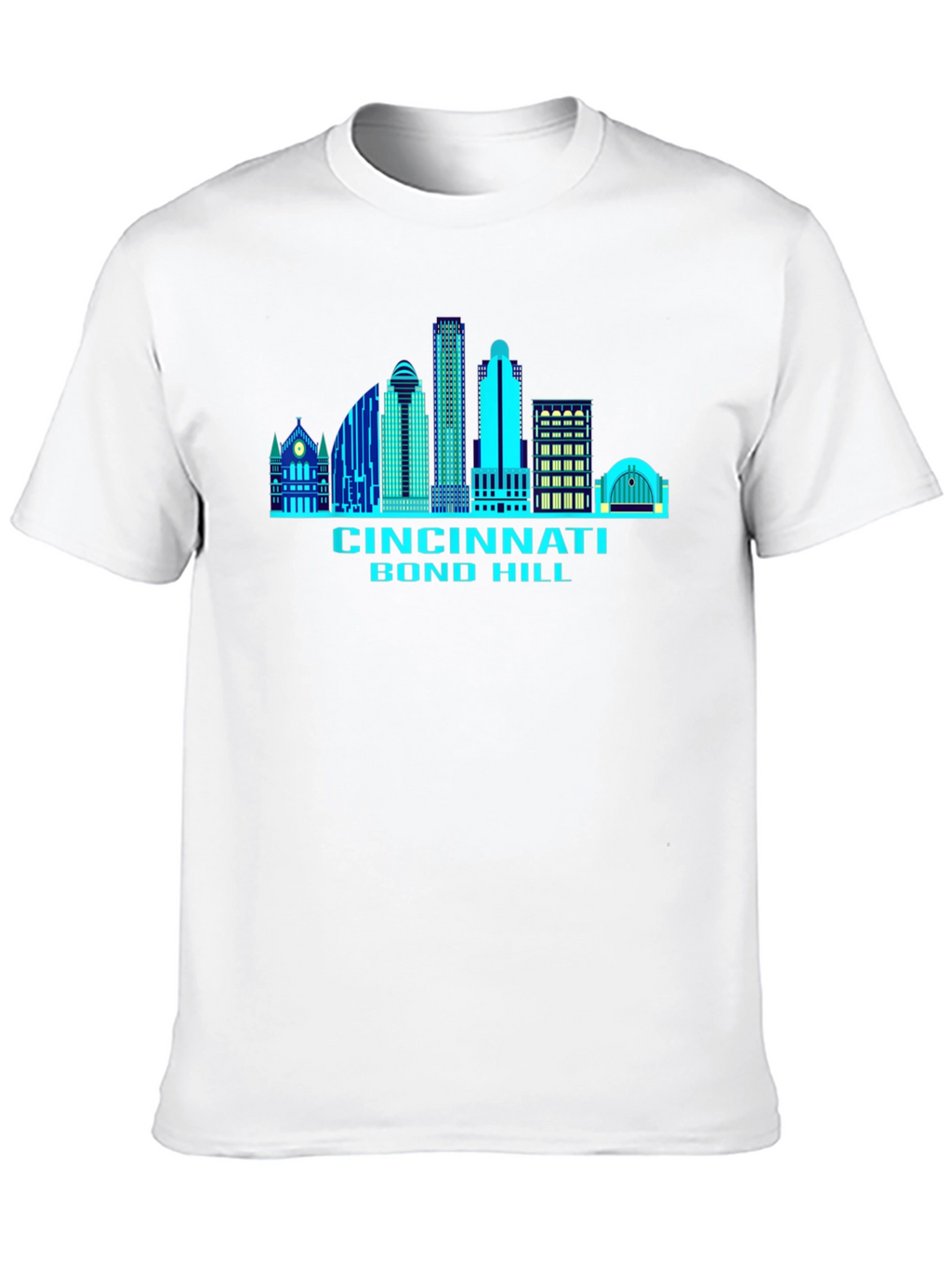 Cincinnati Skyline T-Shirt - Bond Hill