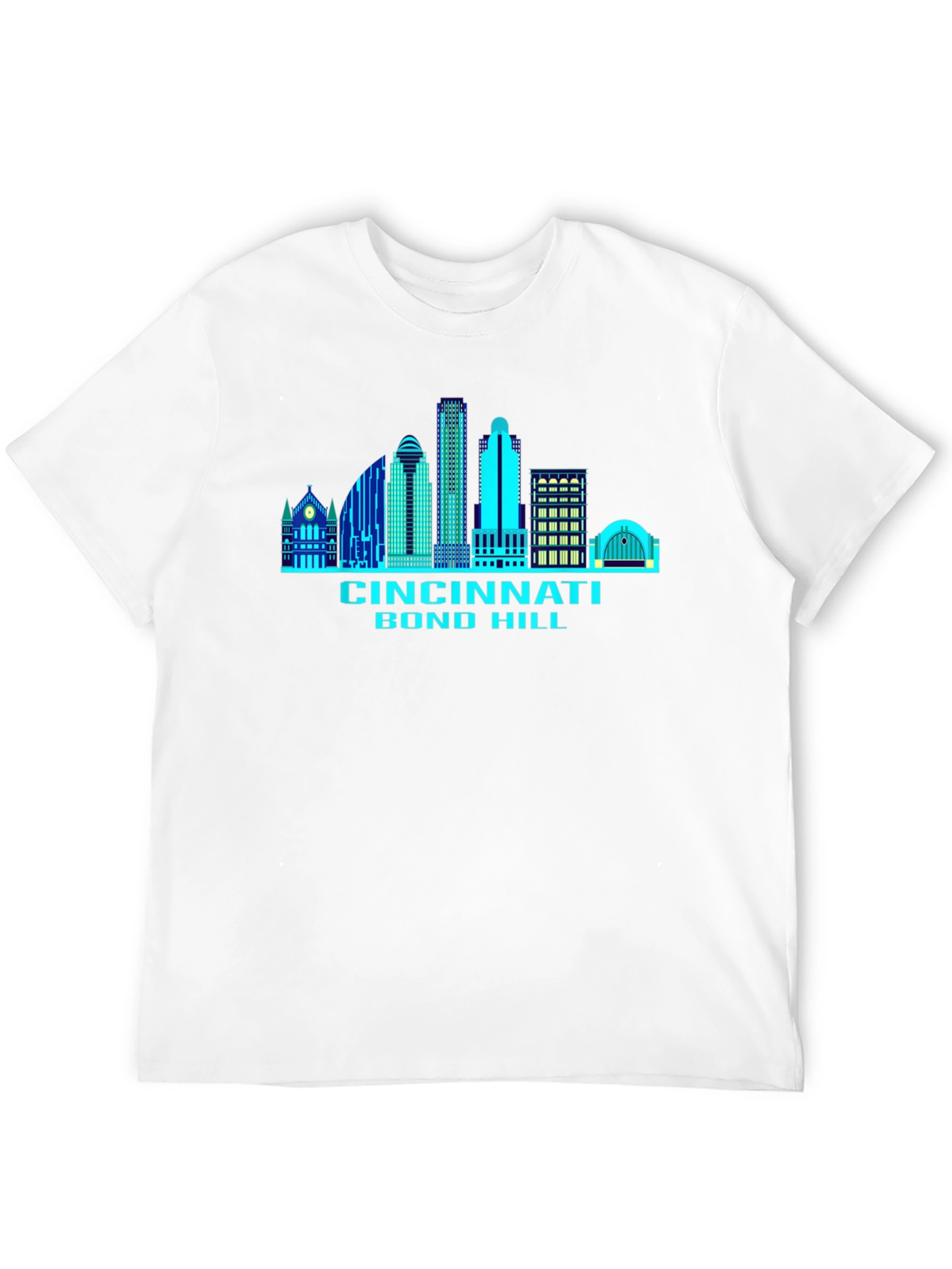 Cincinnati Skyline T-Shirt - Bond Hill
