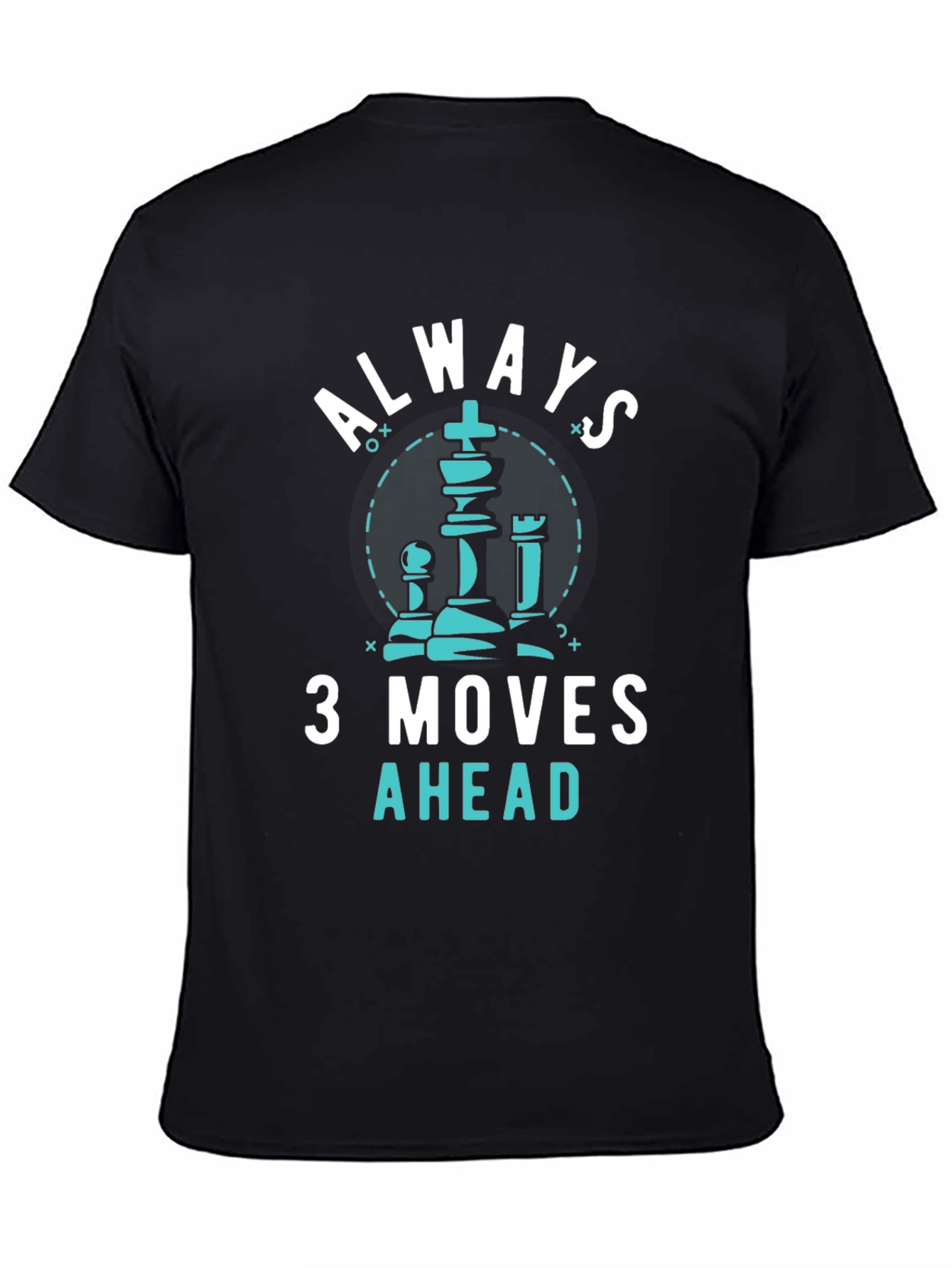 Always 3 Moves Ahead Graphic Tee - Chess Player Shirt