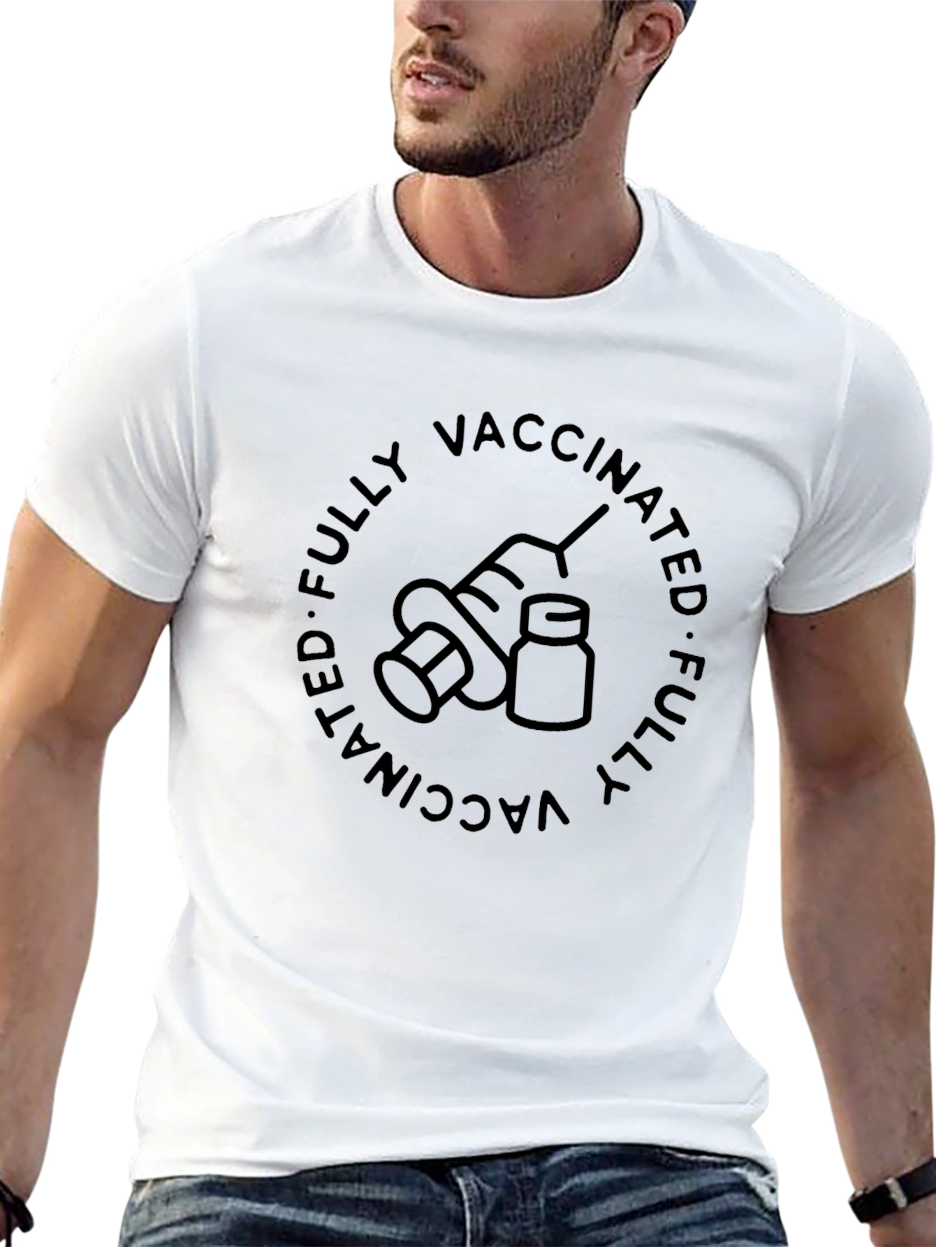 Fully Vaccinated Graphic T-Shirt