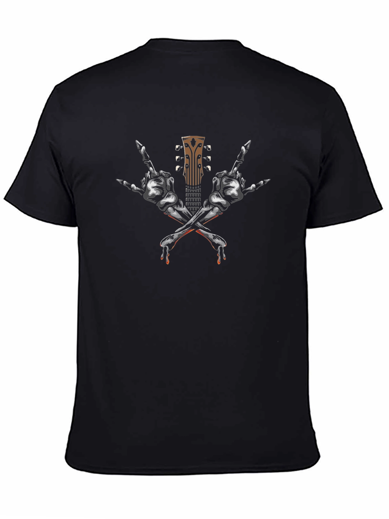 Rock On Guitar Graphic T-Shirt
