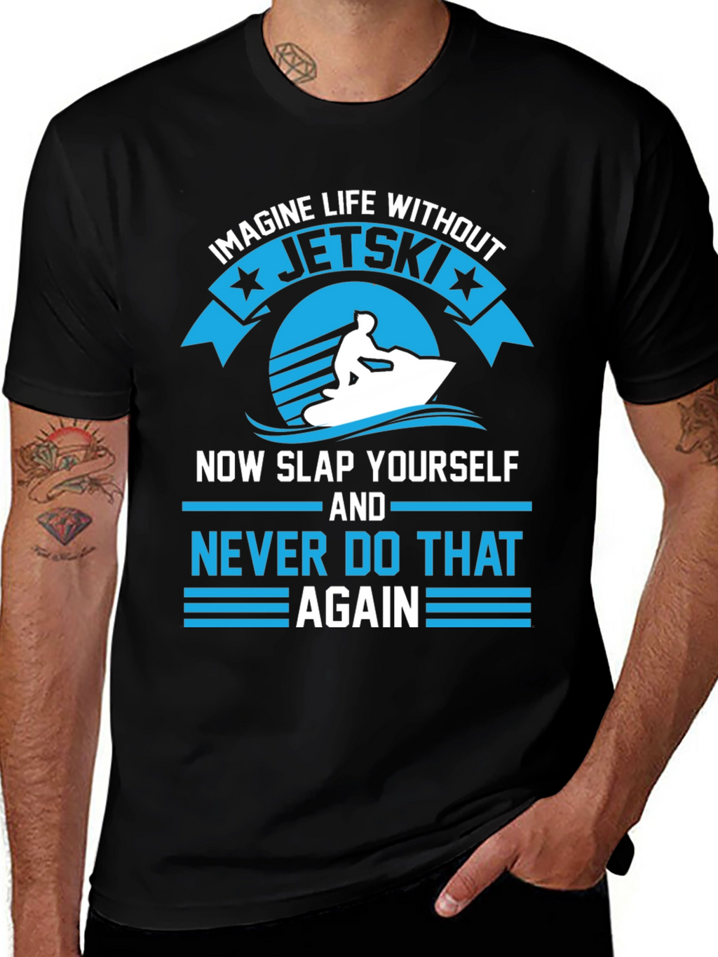 Jet Ski T-Shirt - Imagine Life Without Jet Skis