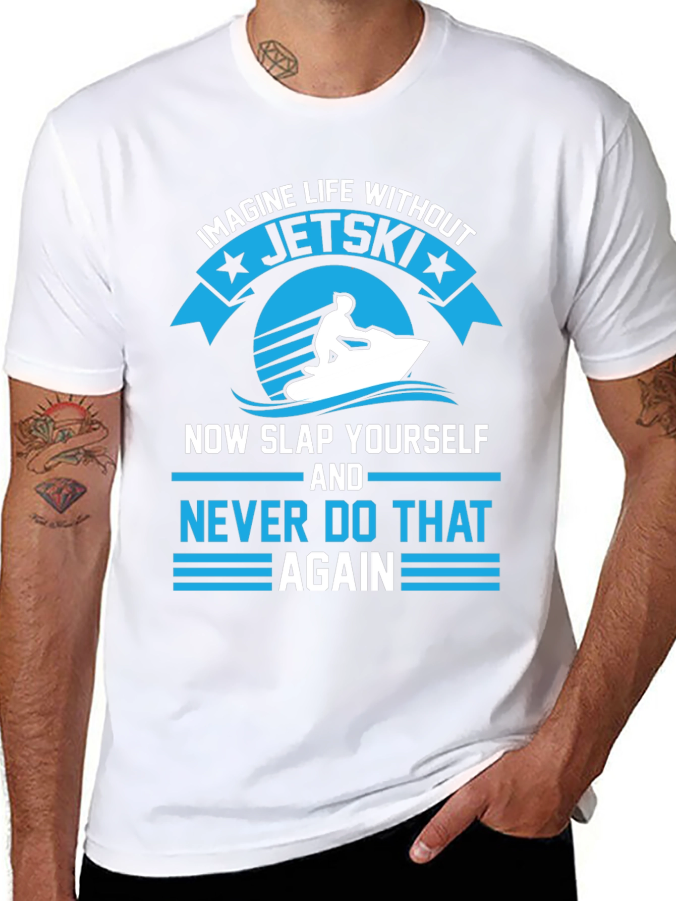 Jet Ski T-Shirt - Imagine Life Without Jet Skis