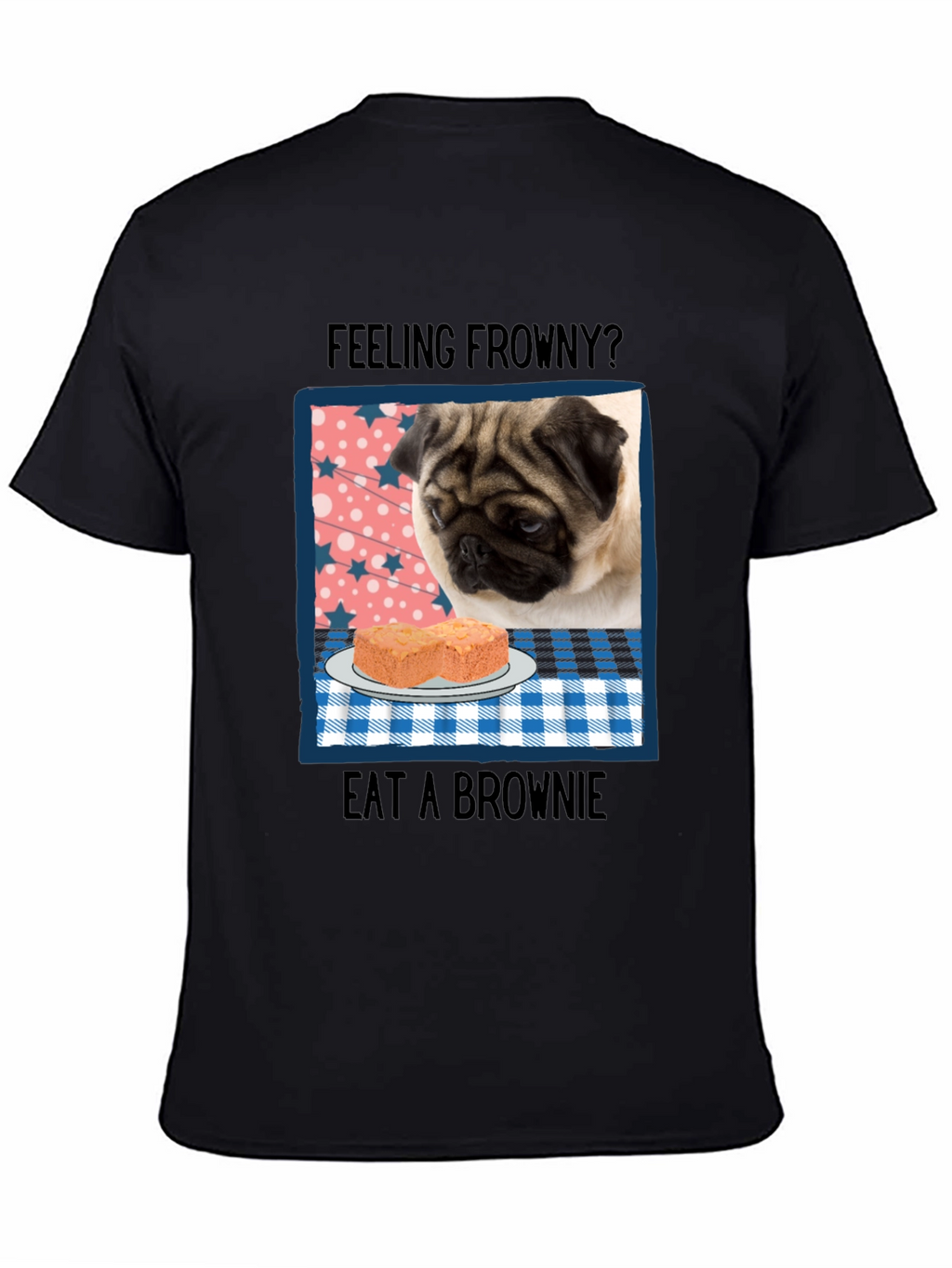 Feeling Frowny Pug T-Shirt
